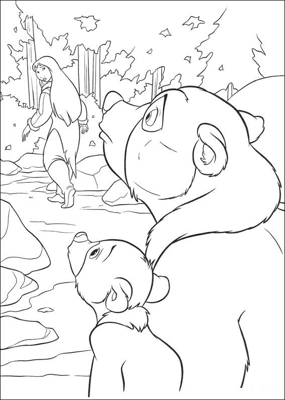 Kids-n-fun.com | Coloring page Brother bear 2 Brother bear 2